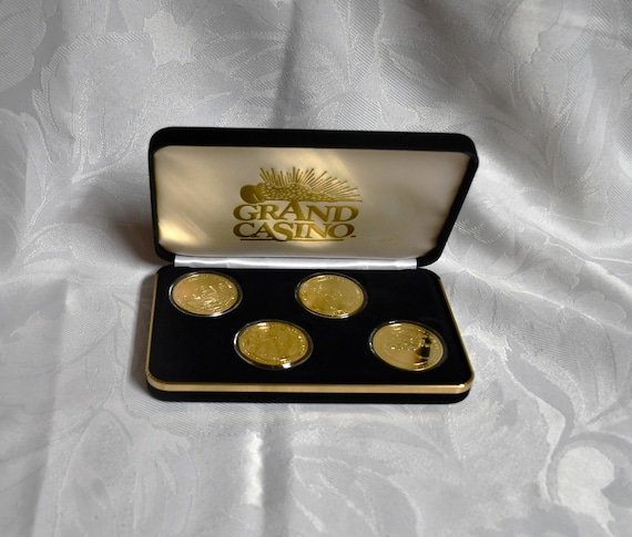 Vintage 1998-1999 Grand Casino Set of 4 Minnesota Landmarks