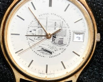 ハミルトン ロングボード HAMILTON 9812 Quartz Mens Wrist Watch