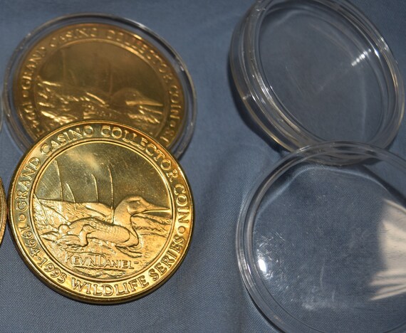 Vintage Grand Casino Mille Lacs/hinckley, MN-5 Dollar Gaming Token