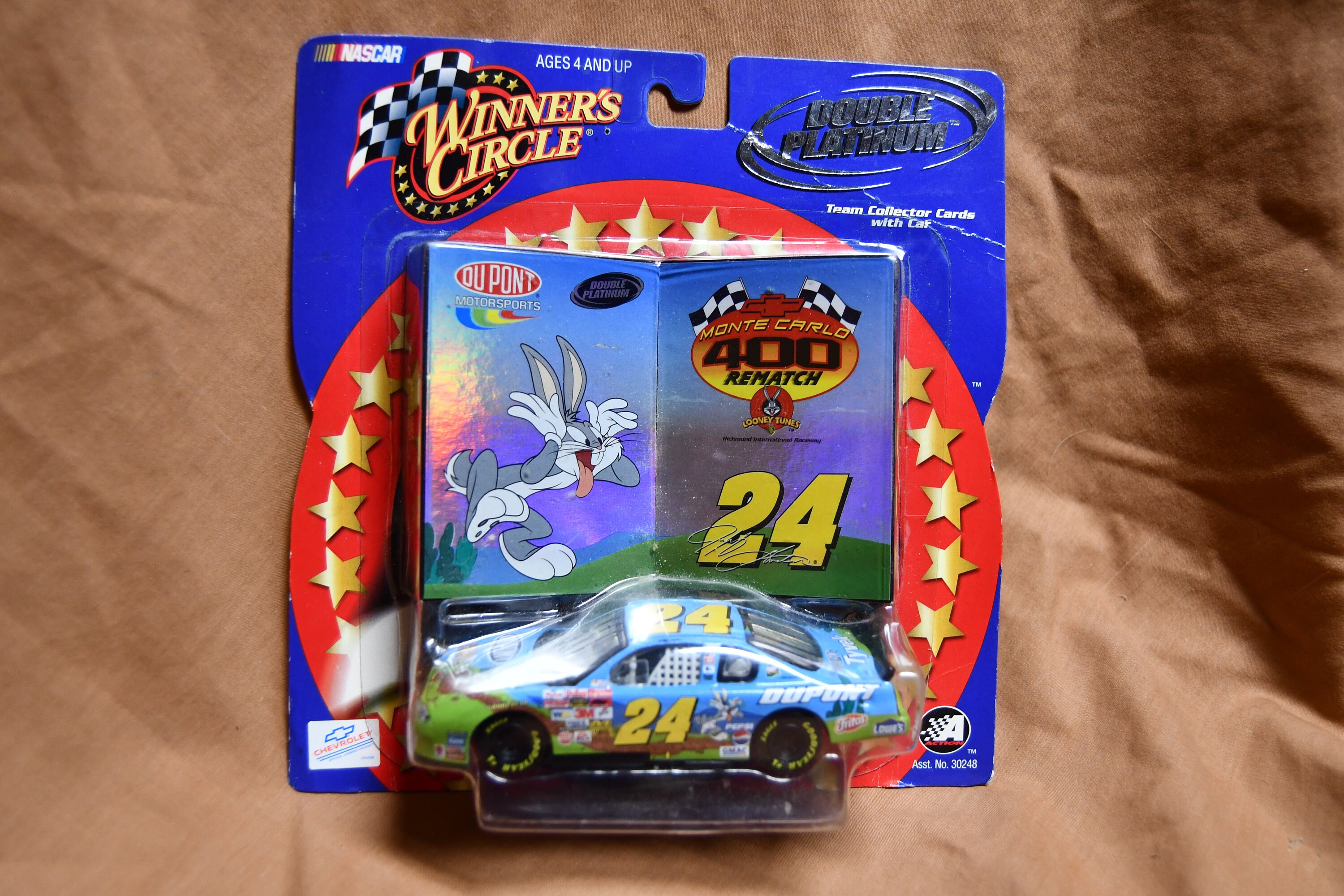 Jeff Gordon / Nascar / 2001 Winners Circle Double Platinum 1-43