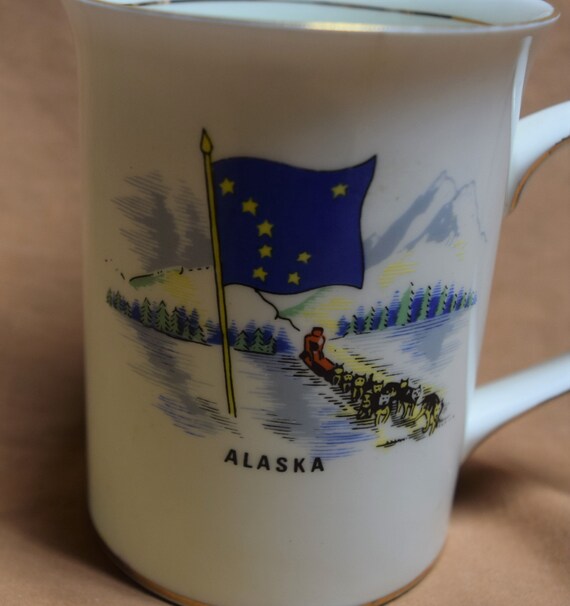 Vintage Alaska Taylor & Kent England-made for Indian Arts and Crafts Bone  China Coffee Cup - Alaska Flag / Dog Team / Musher - Gold Trimmed - Etsy  Canada