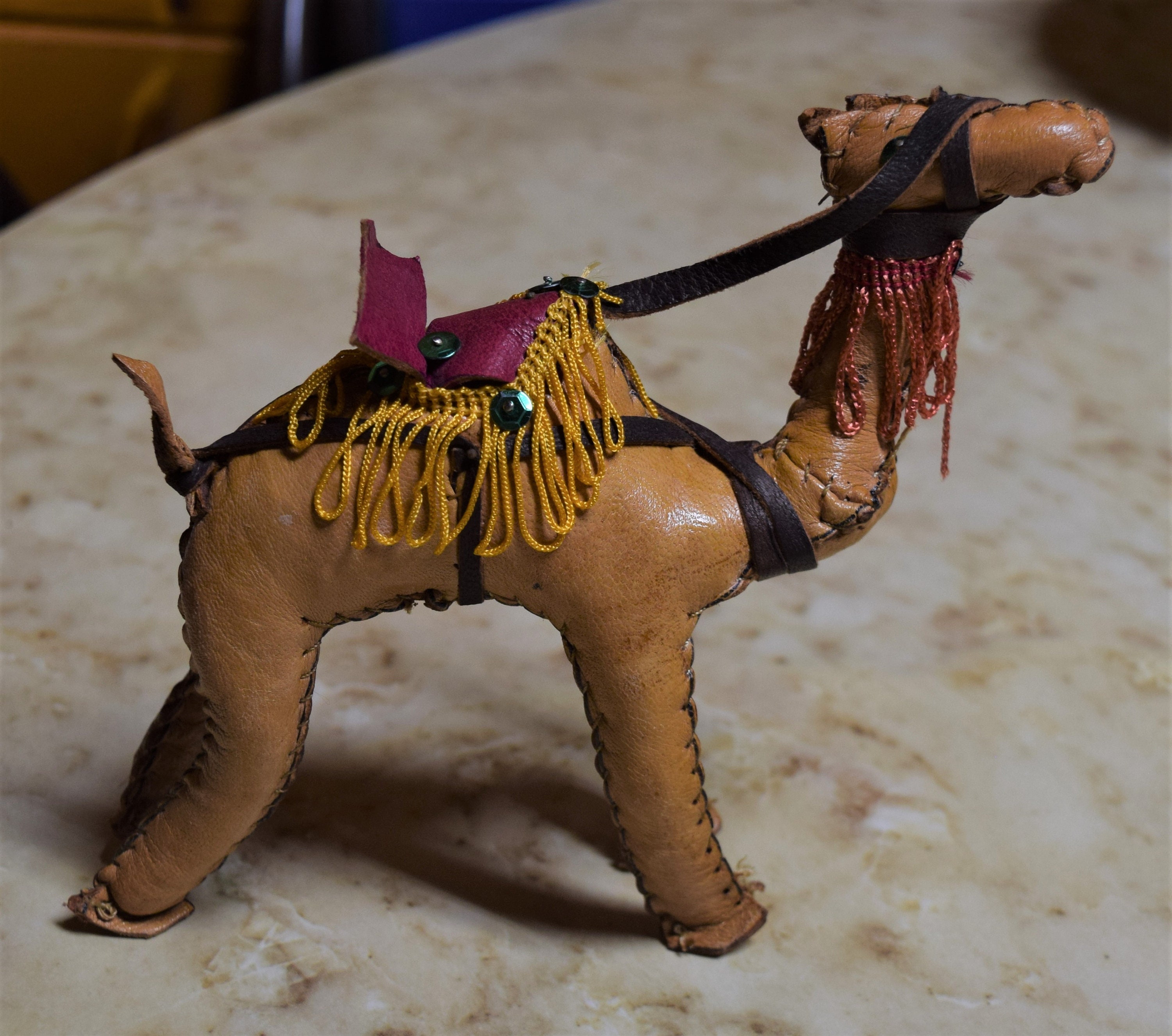 Toy Leather Camel