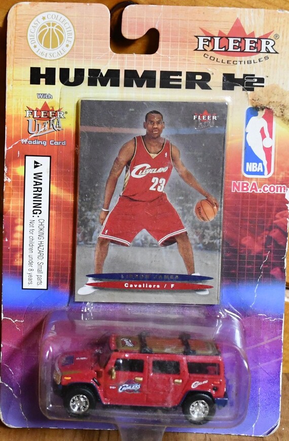 lebron james rookie card with hummer