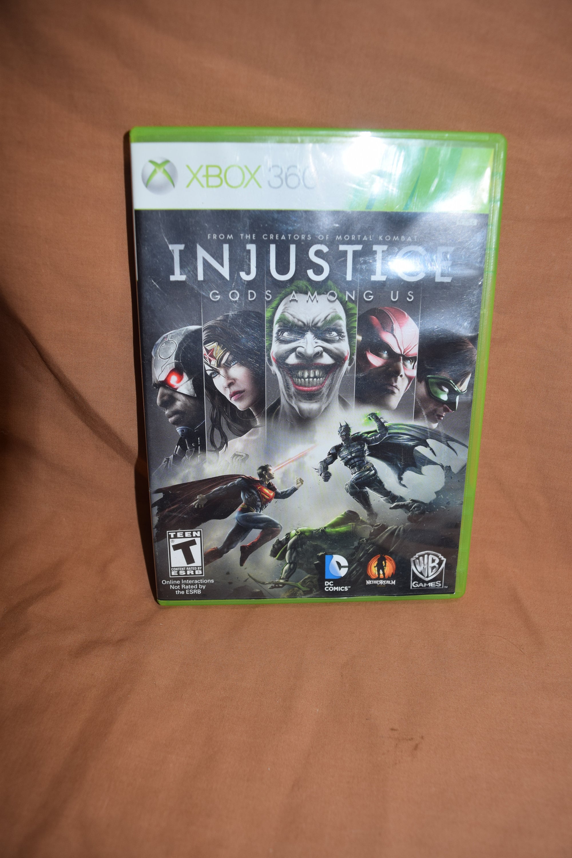 WB Game's X Box 360 Video Game Injustice Gods Among Us 