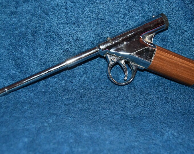 Vintage National Silver Company Matchomatic Butane Gas Match Lighter