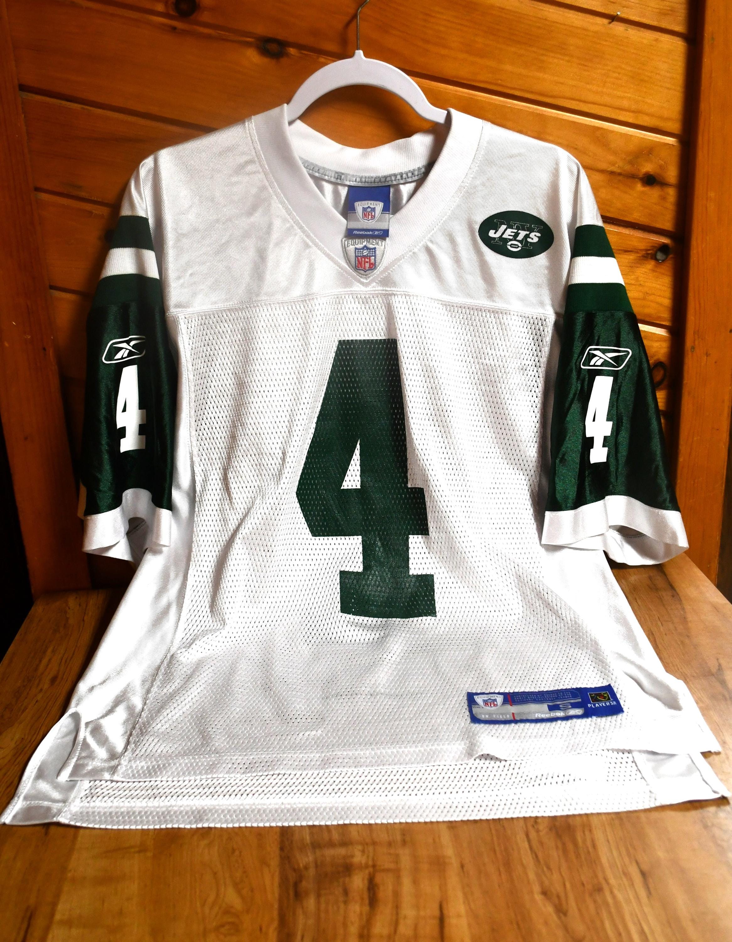 ニューヨーク・ジェッツ ファーヴ ユニフォーム 4 Brett Favre #4 New York Jets Polyester Mesh Jersey - Men's
