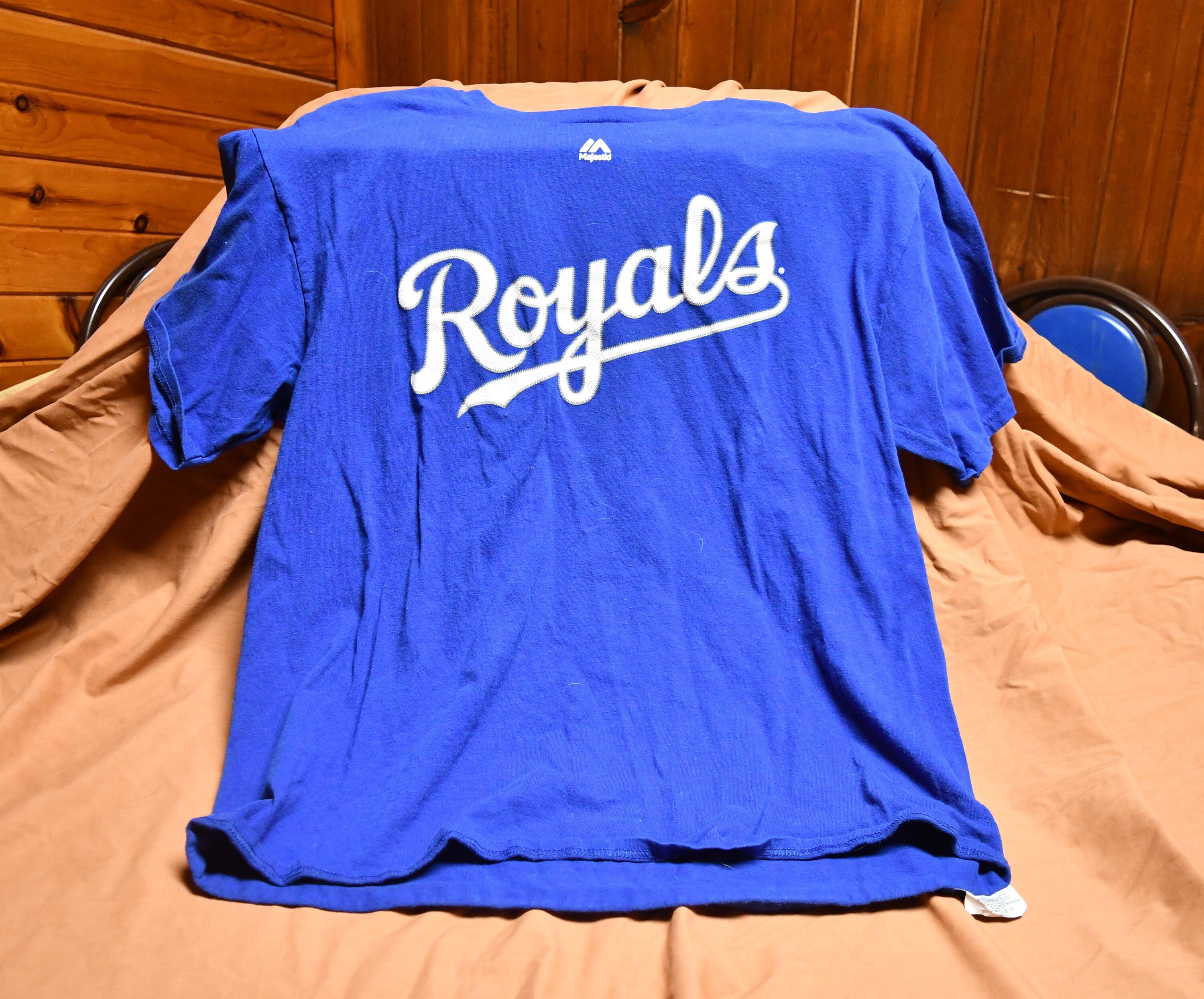 Lorenzo Cain 6 Kansas City Royals Majestic Blue Jersey 