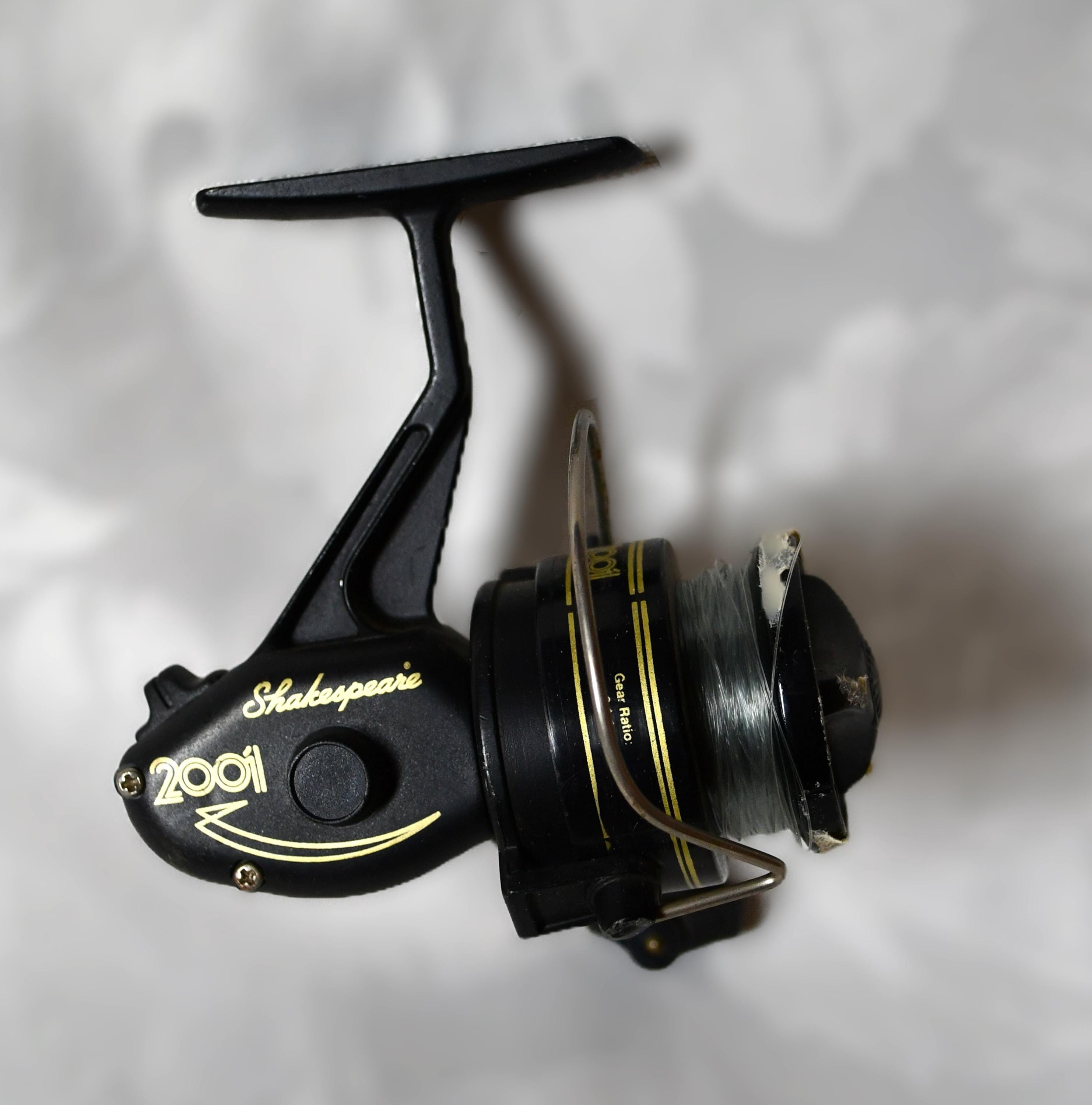 Vintage Shakespeare 2001 Open Face Fishing Reel Gear Ratio 3 1:1