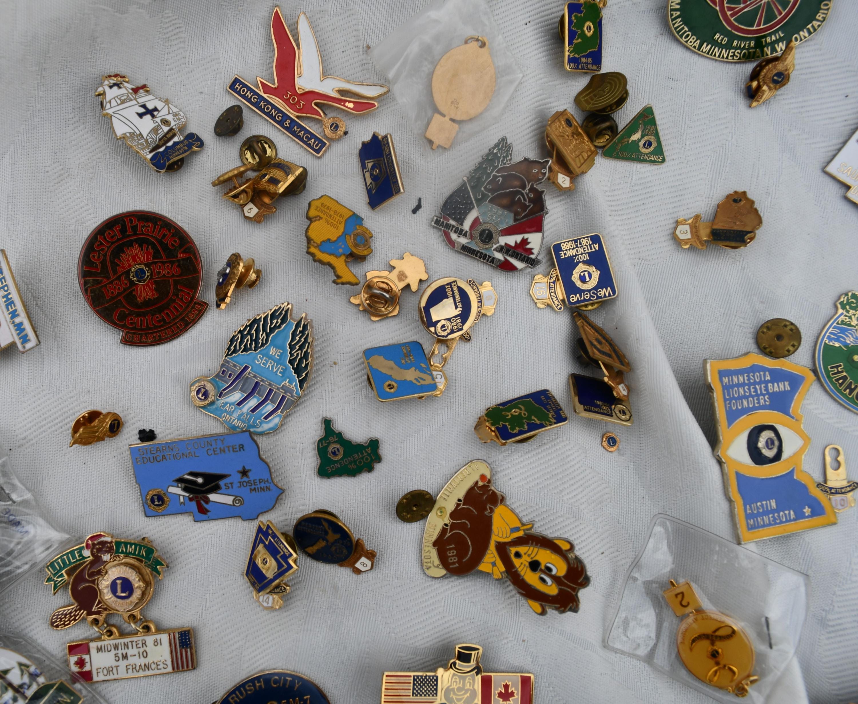 Lions club pins - Etsy 日本