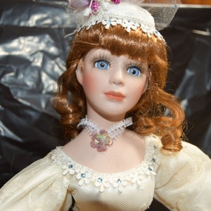 Vintage Porcelain Victorian Style Light Up (Lamp/Night Light) Bride Doll - Created by Collections, Etc.