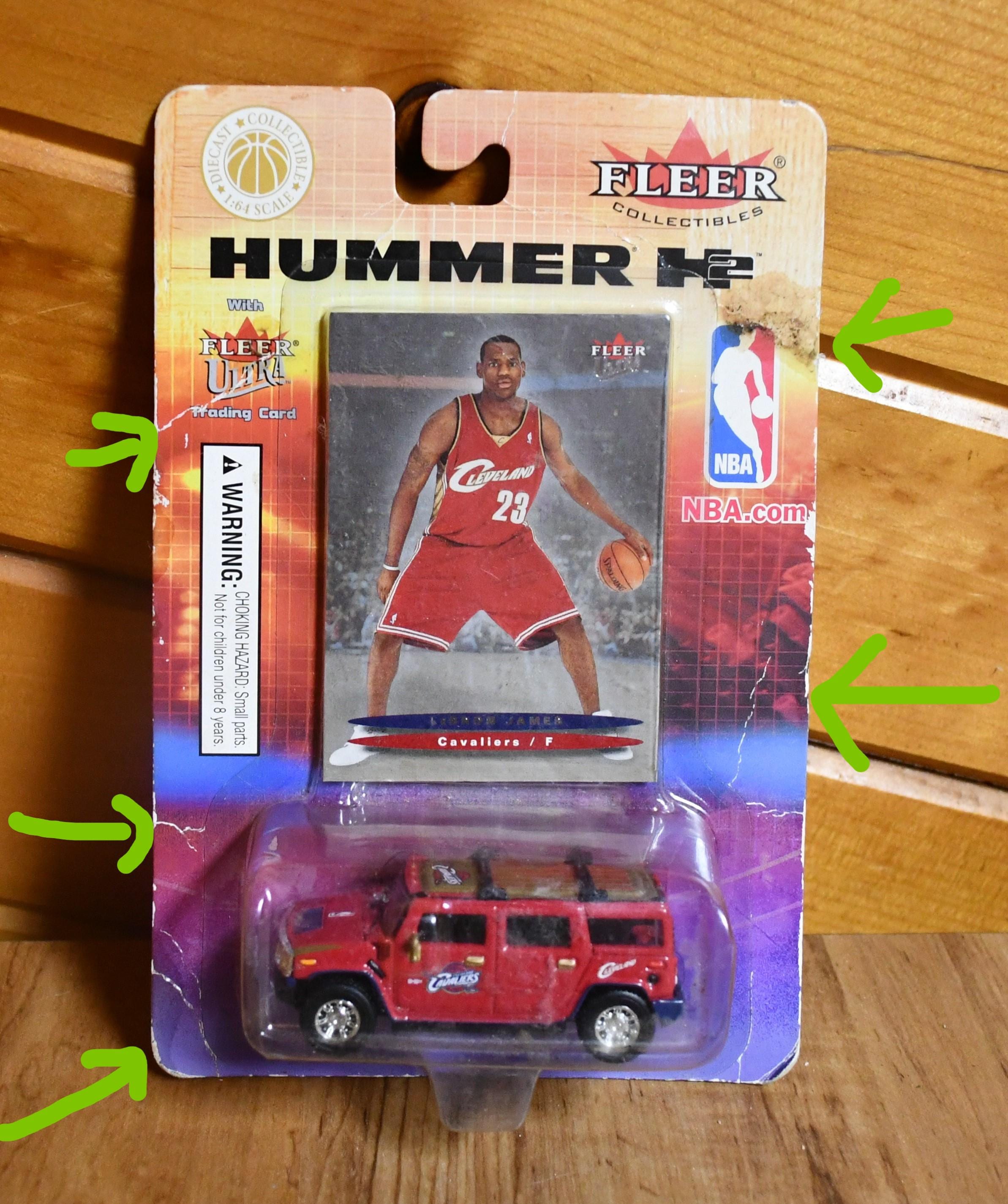 Vintage 2004 Fleer Ultra Lebron James / Cavaliers / NBA Card With