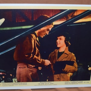 Vintage promotiefoto/lobbykaart - Warner Bros Presents "The Spirit of St. Louis" / 57/124