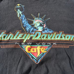 90's Harley Davidson cafe スタジャン VINTAGE HARLEY DAVIDSON 