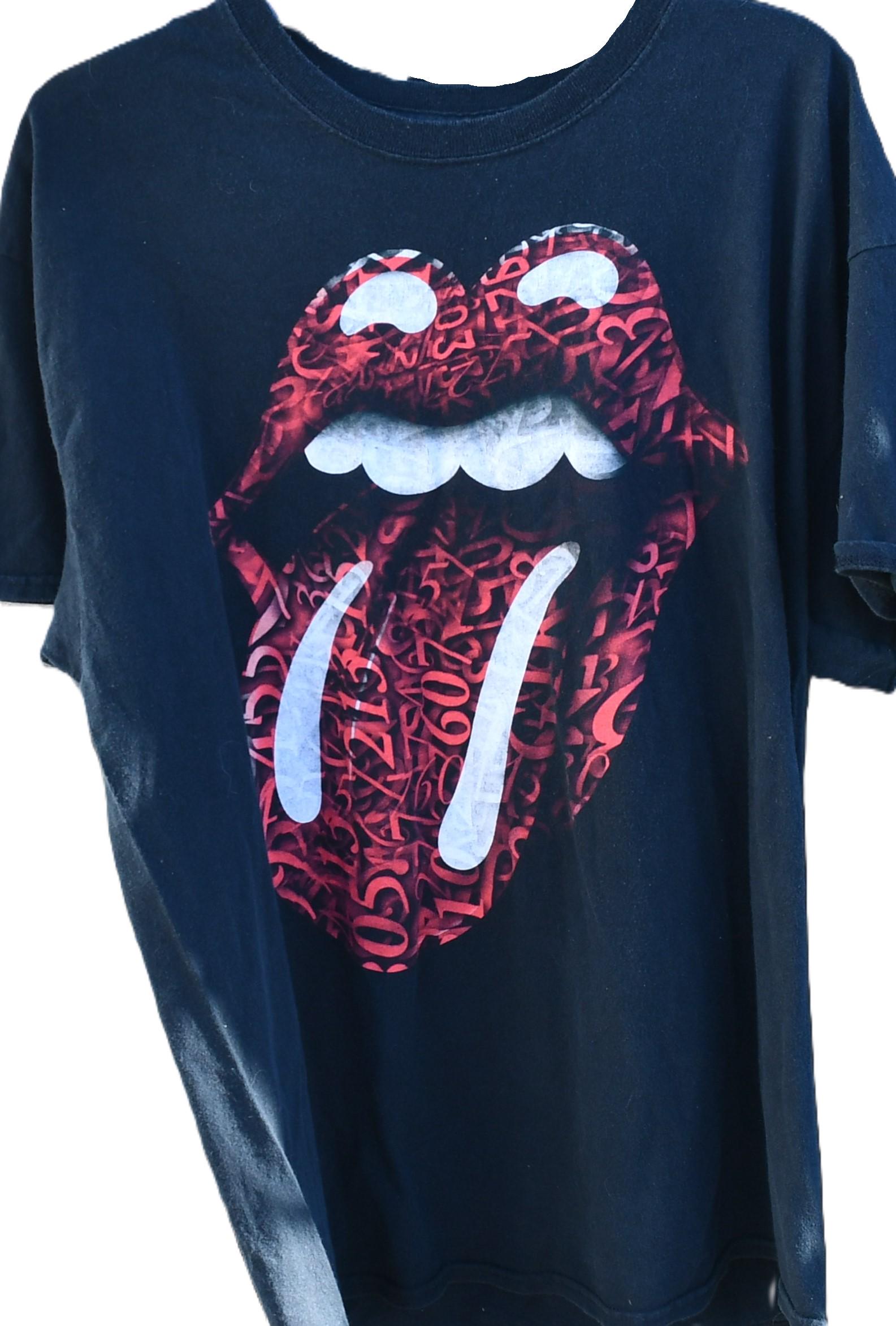Rolling Stones Zip Code Concert Tour Double Sided T-shirt