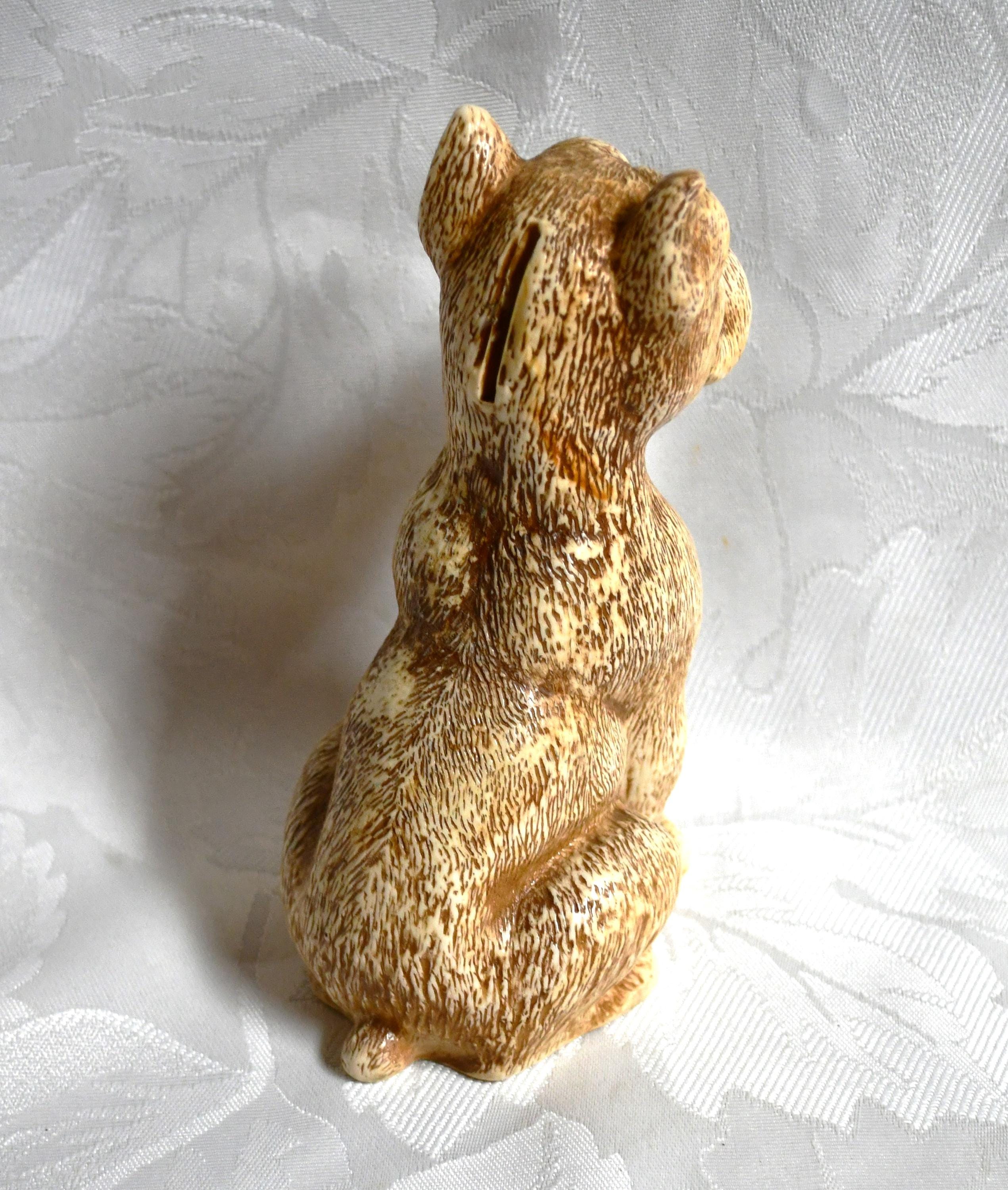 1970年代のヴィンテージ ボクサー犬用貯金箱 - マネー・イン・ザ