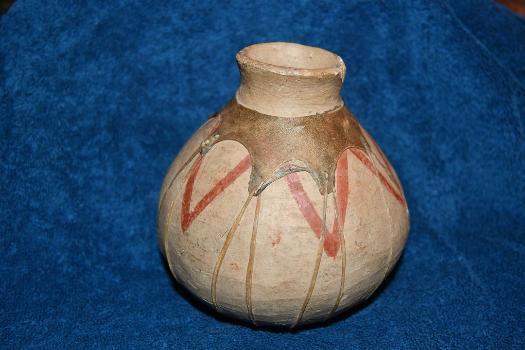 Vintage Mexican Pottery / Red Clay Pottery Bowl / Planter Etsy