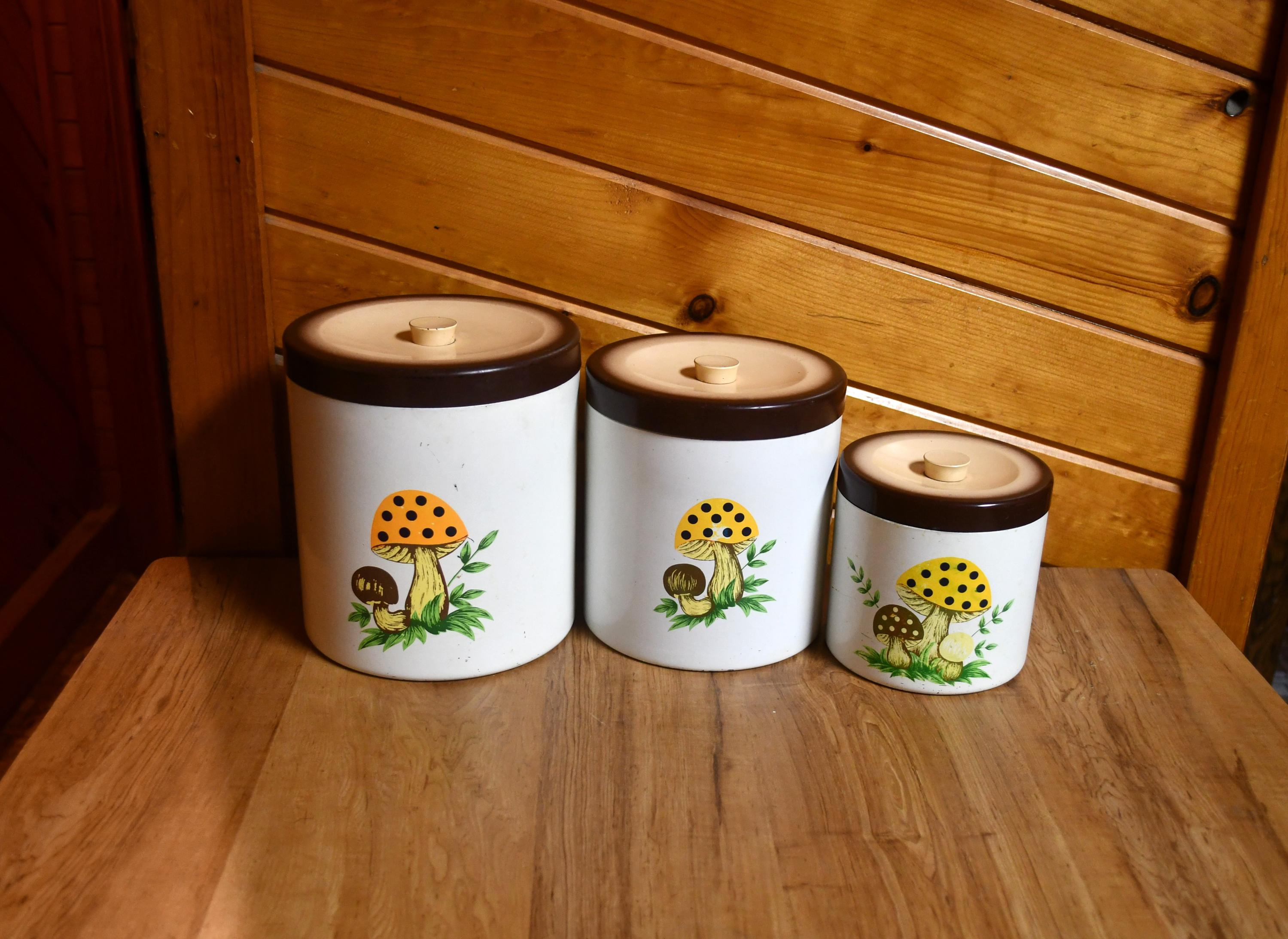 Vintage Sears Canisters - Etsy
