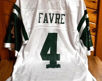 ニューヨーク・ジェッツ ファーヴ ユニフォーム 4 ニューヨーク・ジェッツ ファーヴ ユニフォーム 4 Brett Favre #4 New