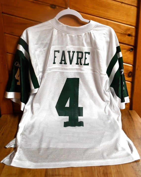 Brett Favre #4 New York Jets Polyester Mesh Jersey - Men's/unisex