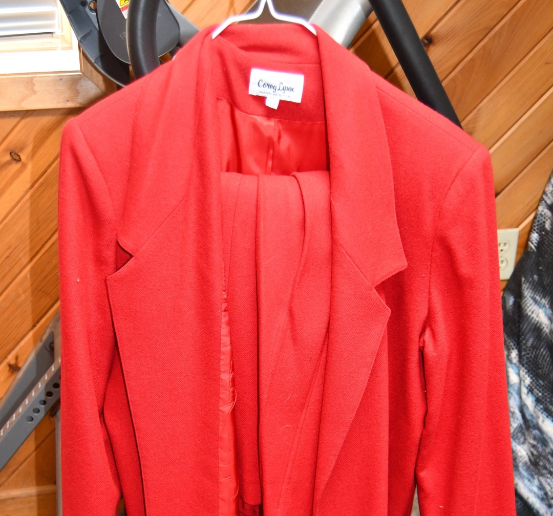 Vintage Corey Lynn Ladies Size 10. Red 