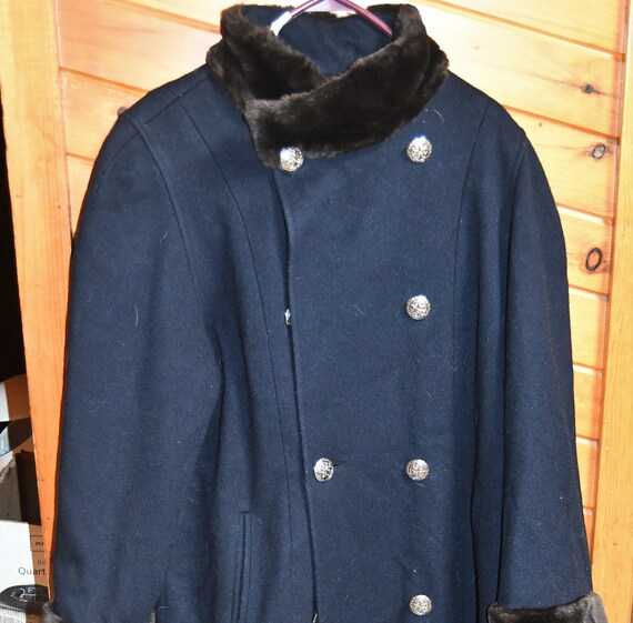 perry ellis peacoat