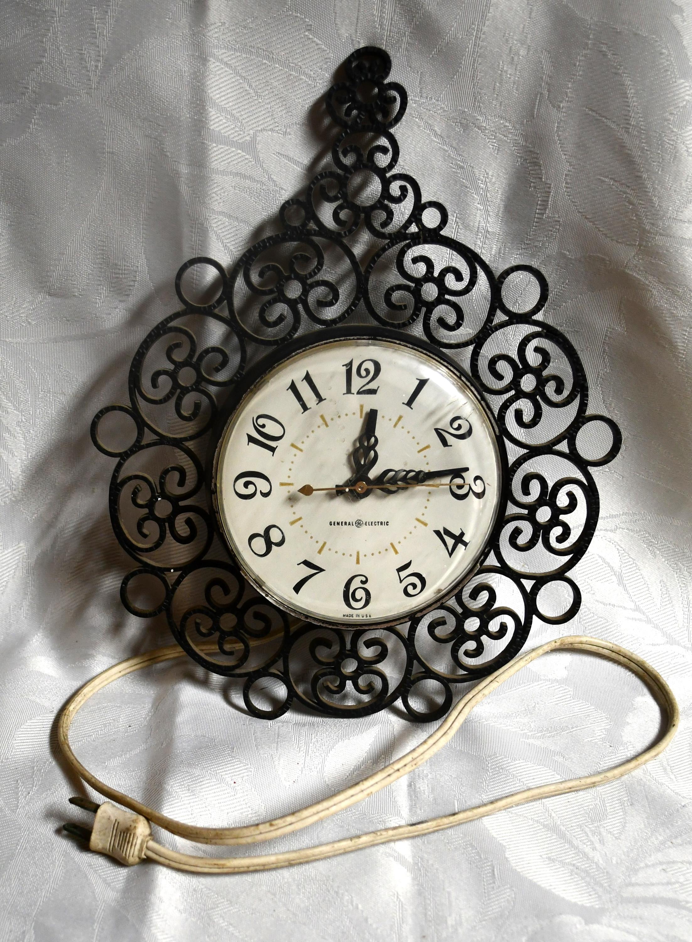 【1960s USA vintage】GENERAL ELECTRIC 時計 Vintage GE 1960s Alarm Clock General Electric Retro #7270-5
