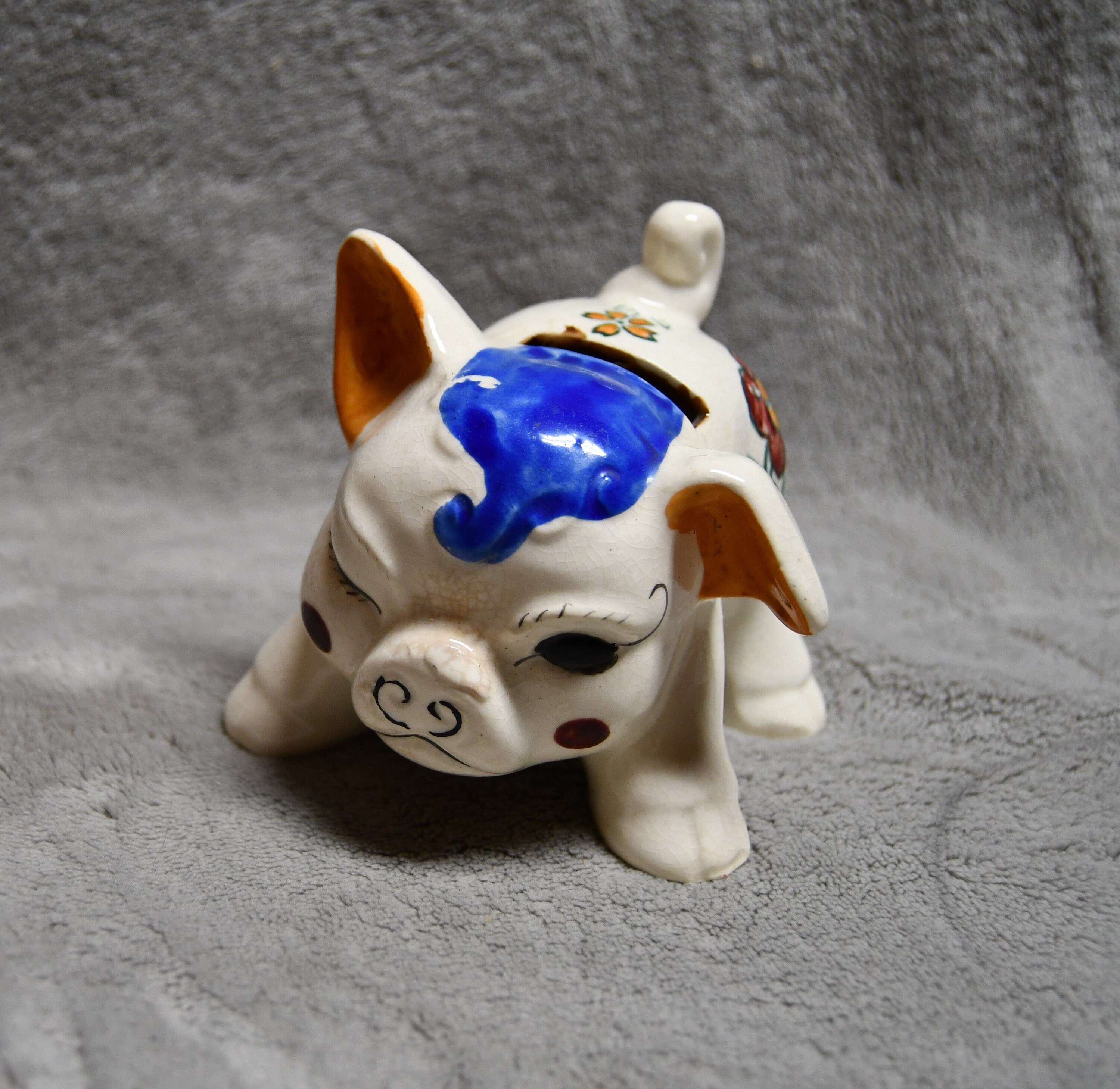 Vintage Piggy Bank Marked Made in Occupied Japan Which Would Be