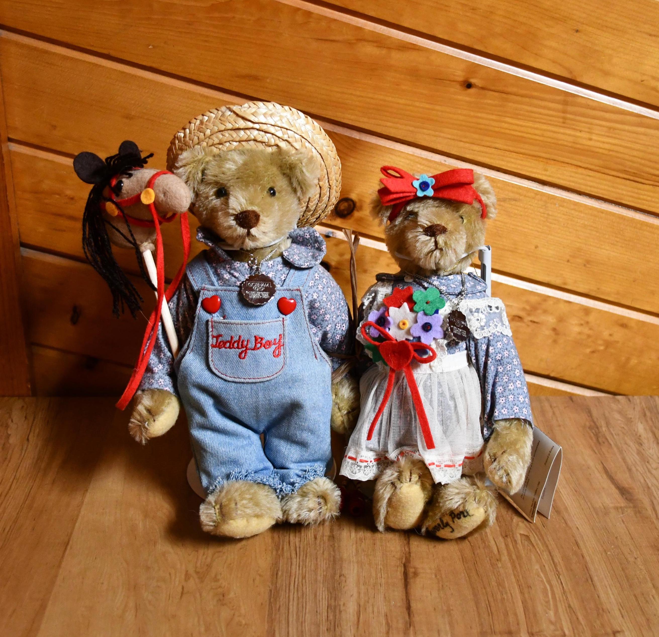 Vintage 1986 Pair Beverly Port Gorham Time Machine 10