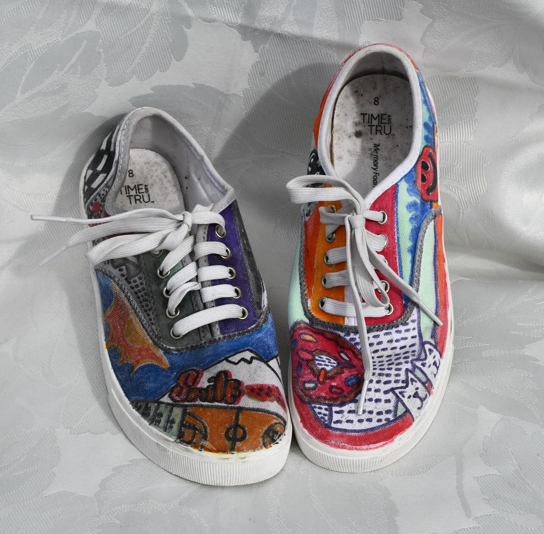 Converse Con Que Pintura Se Puede Pintar Zapatillas Imagenes