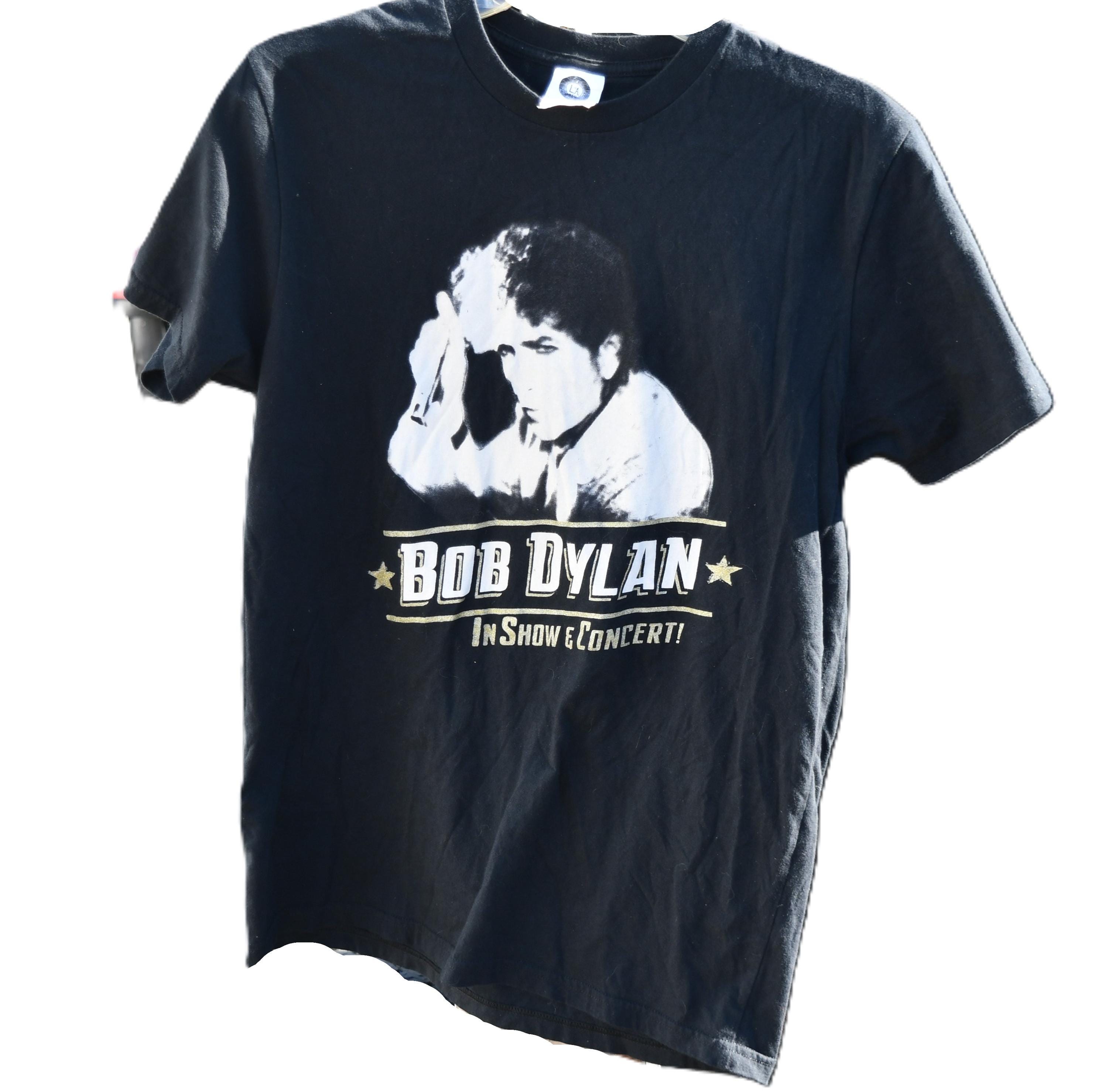 Vintage 1990's Bob Dylan in Show & Concert! Double Sided Graphic