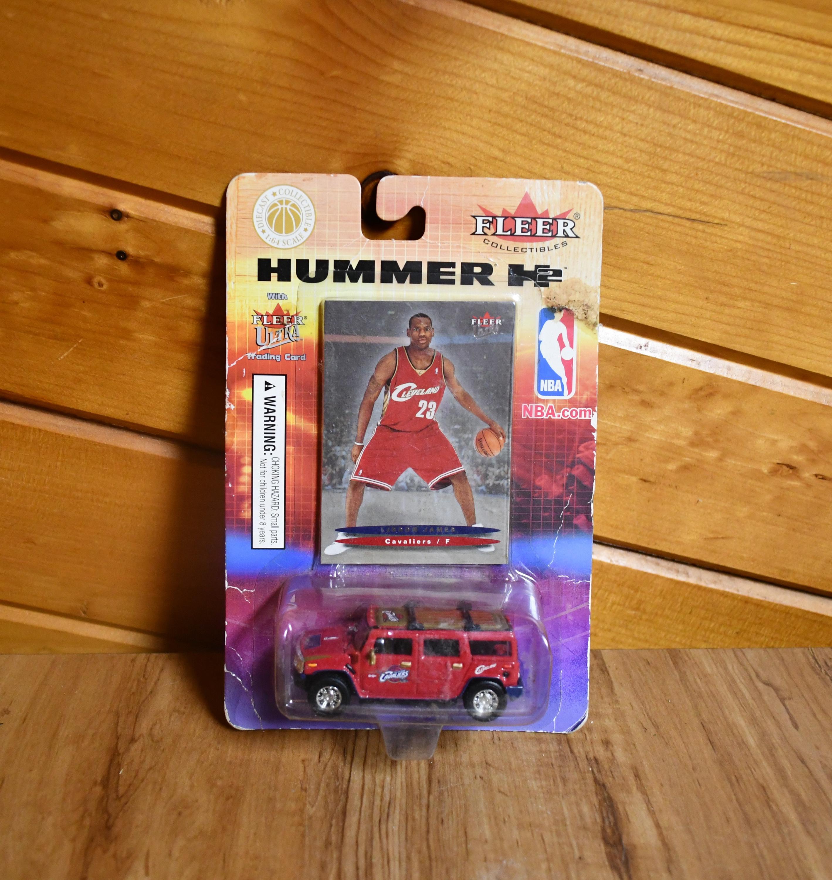 lebron james rookie card with hummer