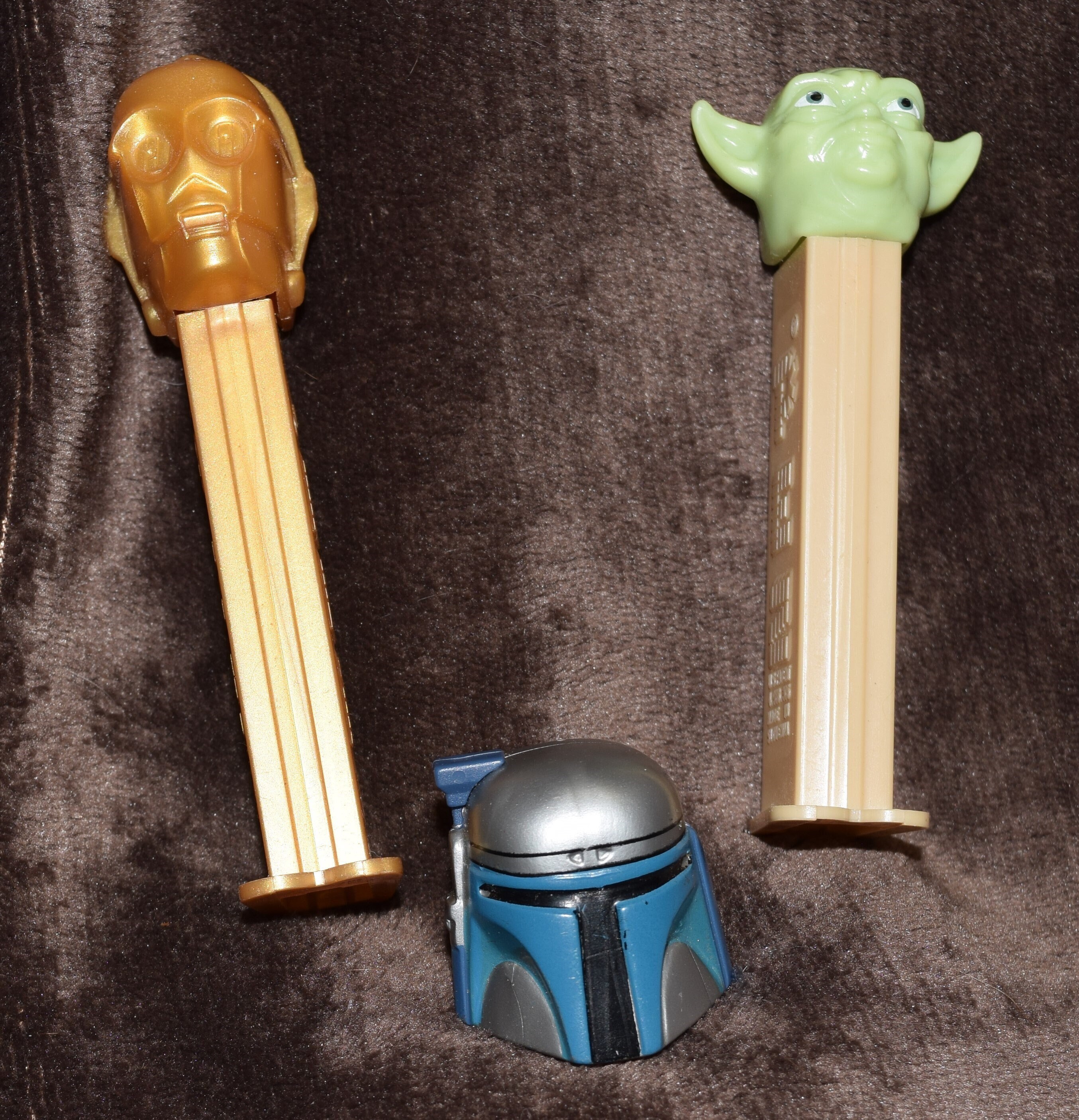 Lot of 3 Vintage Pez Dispensers Star Wars Characters Inclding C3PO