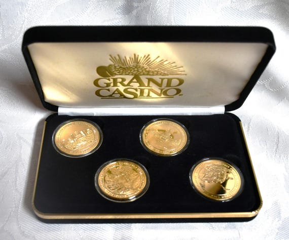 Vintage 1998-1999 Grand Casino Set of 4 Minnesota Landmarks