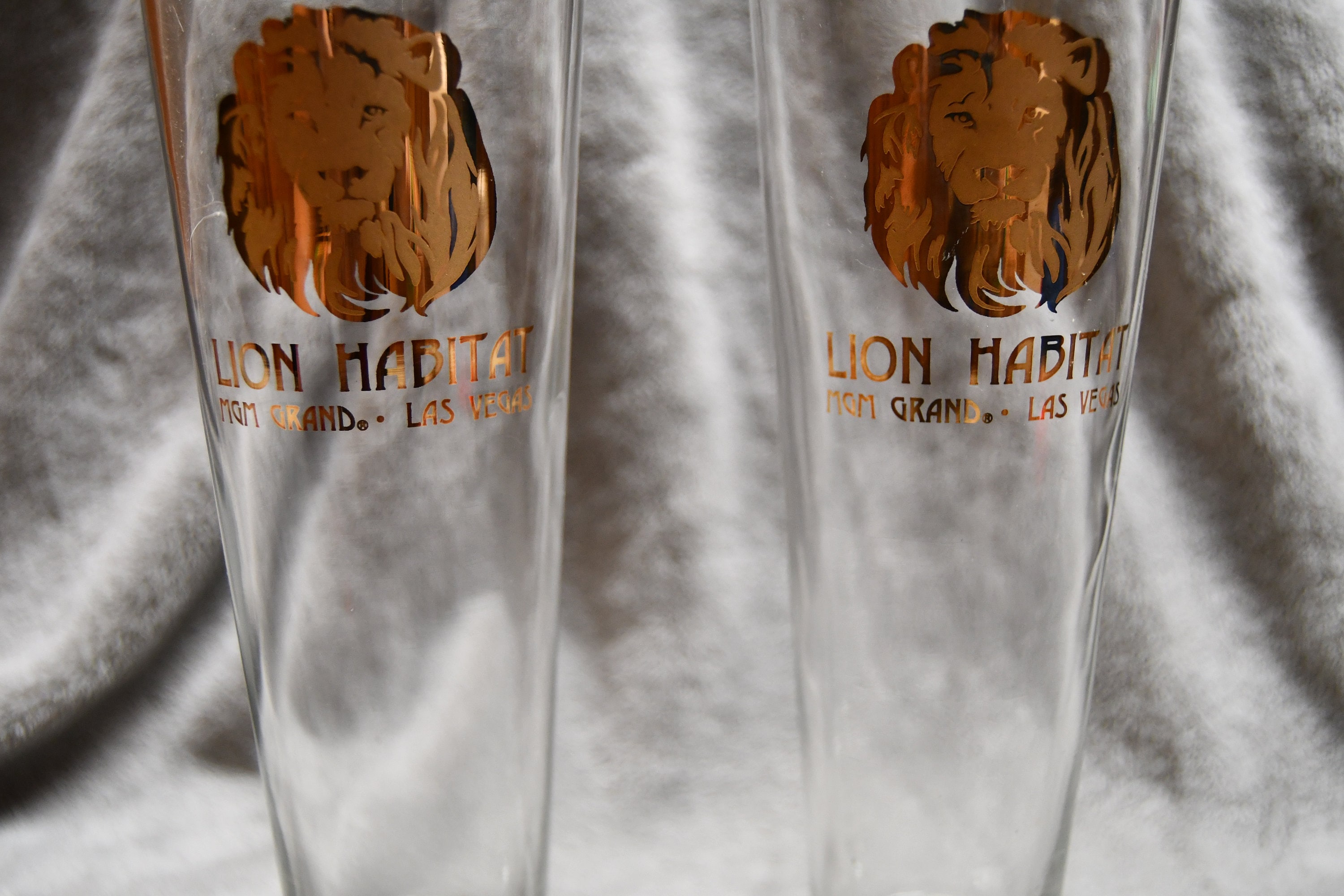 【レア】MGMグランドホテル　カジノ　ライオン　年代物　ディスプレイ　セット MGM Grand Hotel and Casino Lion PVC Figure カジノホテル