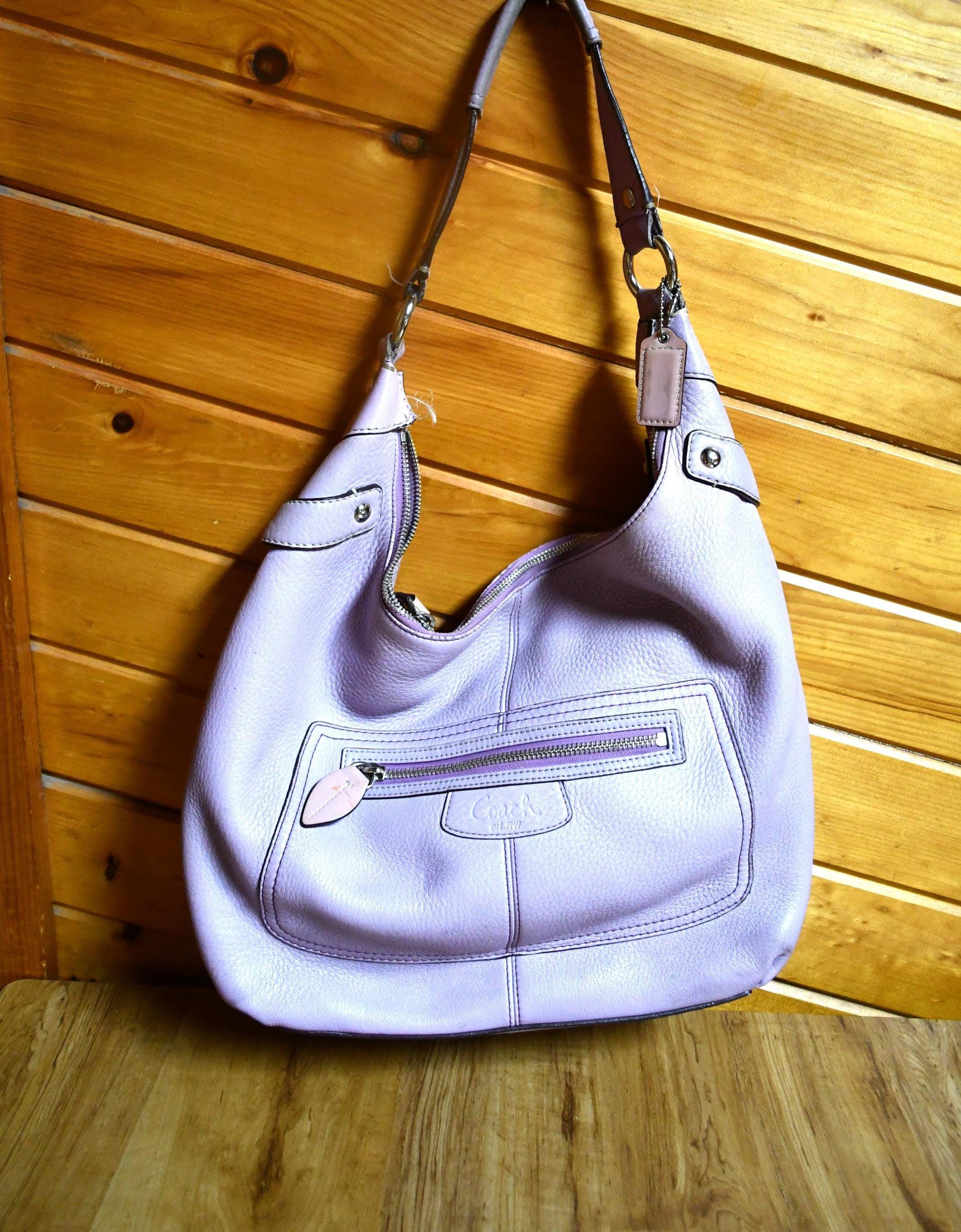 オールドコーチ バッグ ポーチ 7172 OLD COACH LAVENDER SOLD*** RARE Vintage Coach Lavender/lilac Ergo Shoulder Bag