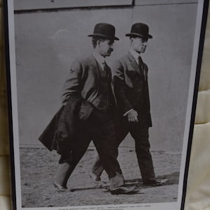 Vintage The Wright Brothers: Wilbur Wright (1867 - 1912) und Orville Wright (1871 - 1948) Luftfahrt Pioniere und Erfinder - In NY um 1910