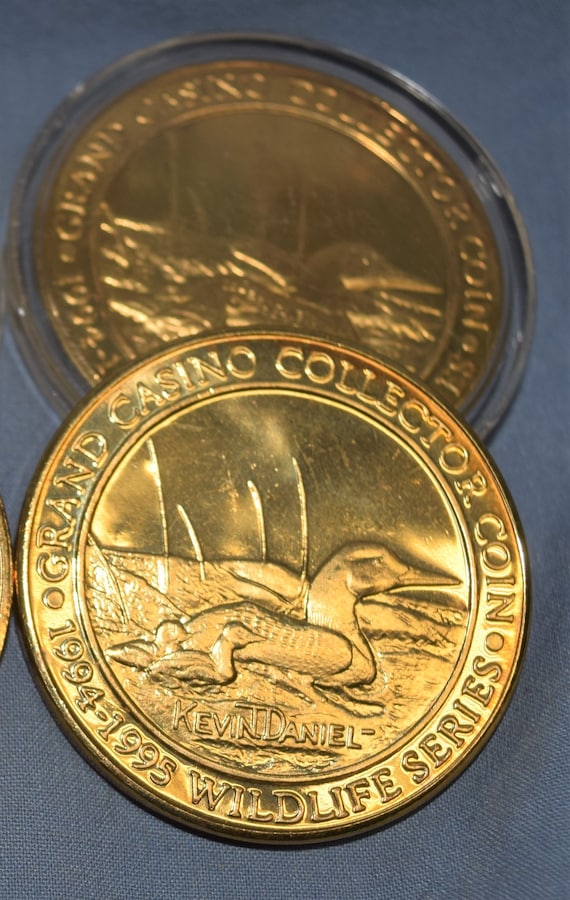 Vintage Grand Casino Mille Lacs/hinckley, MN-5 Dollar Gaming Token