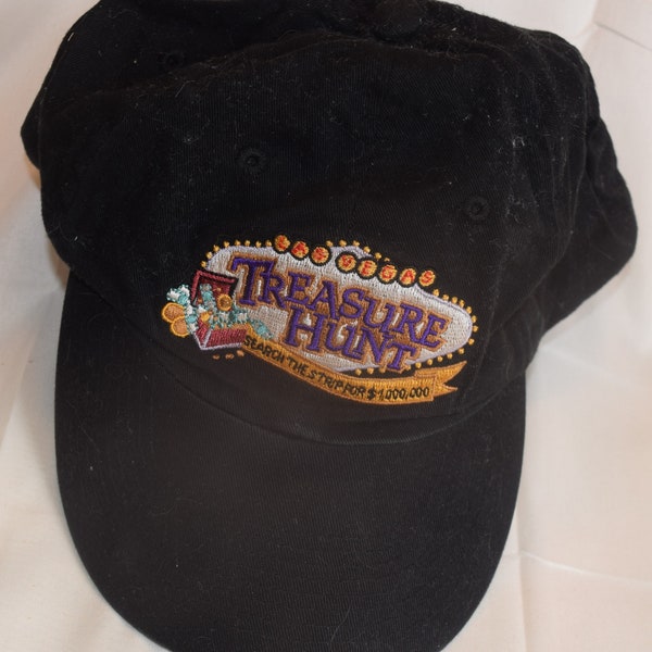 Las Vegas Nevada Promo - Search the Strip For 1,000,000.00 Dollars Treasure Hunt Baseball Hat - One Size Fits All