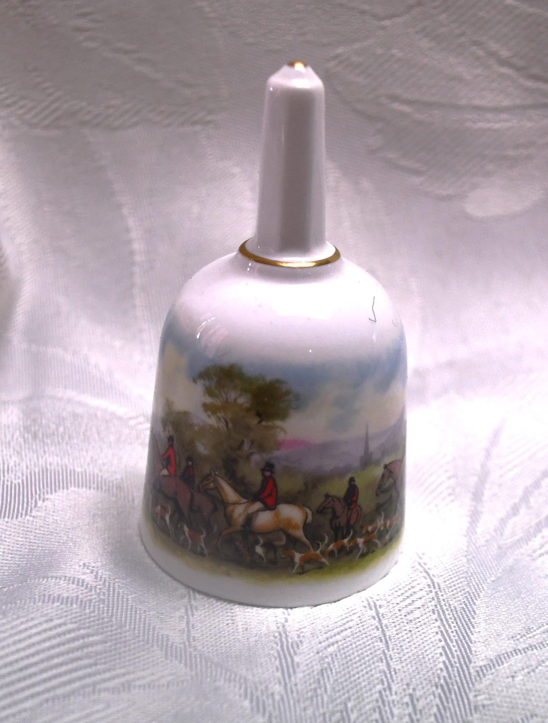 Vintage Royal Worcester Bell - Fine Bone China - Made in England - Hunt ...