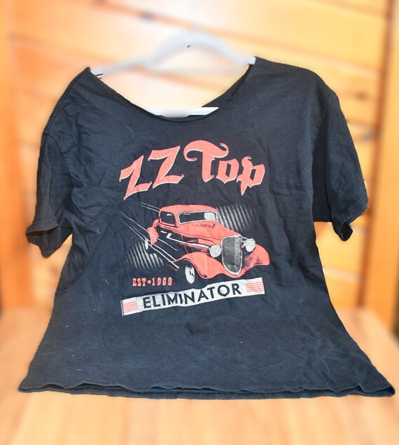 ZZ Top Eliminator Concert Tour T-shirt. Size Medium to Large / Cut