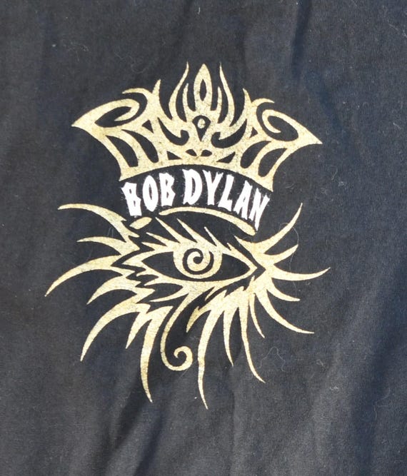 Vintage 1990's Bob Dylan in Show & Concert! Double Sided Graphic