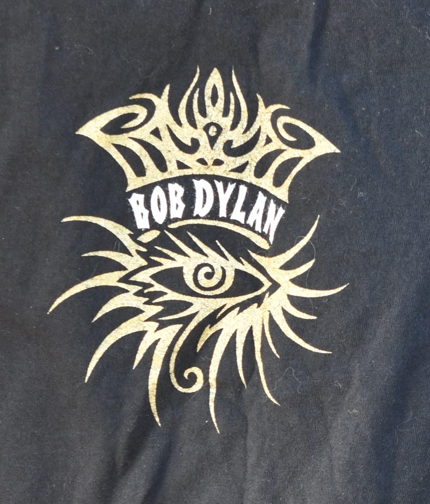 Vintage 1990's Bob Dylan in Show & Concert! Double Sided Graphic