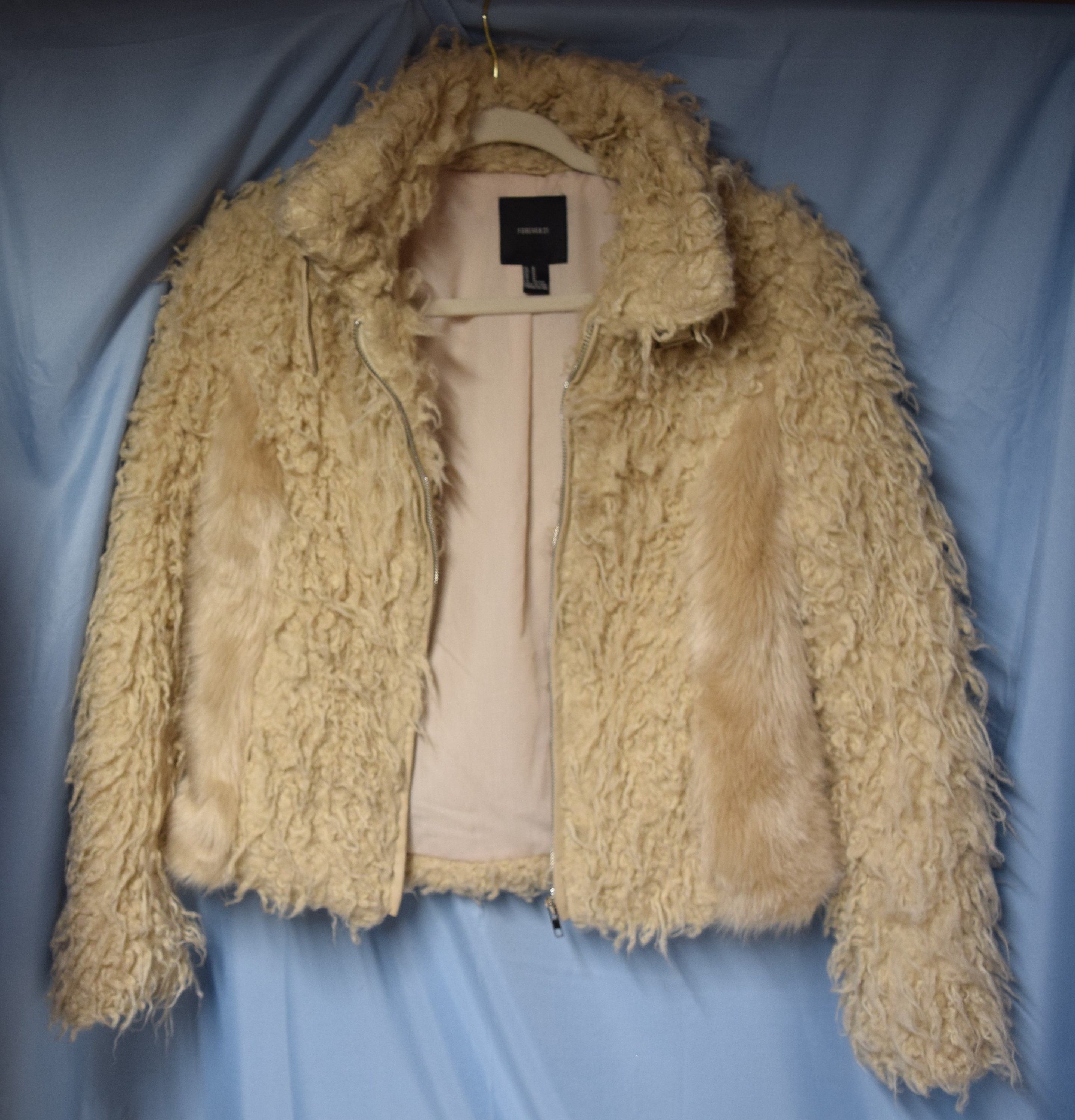 Forever 21 on Trend Faux Fur & Faux Lambs Wool / Sherpa
