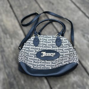 ♦︎ ■ 48173★ジューシークチュール Y2K ハンドバッグ ブラック Juicy couture bag y2k - Etsy 日本