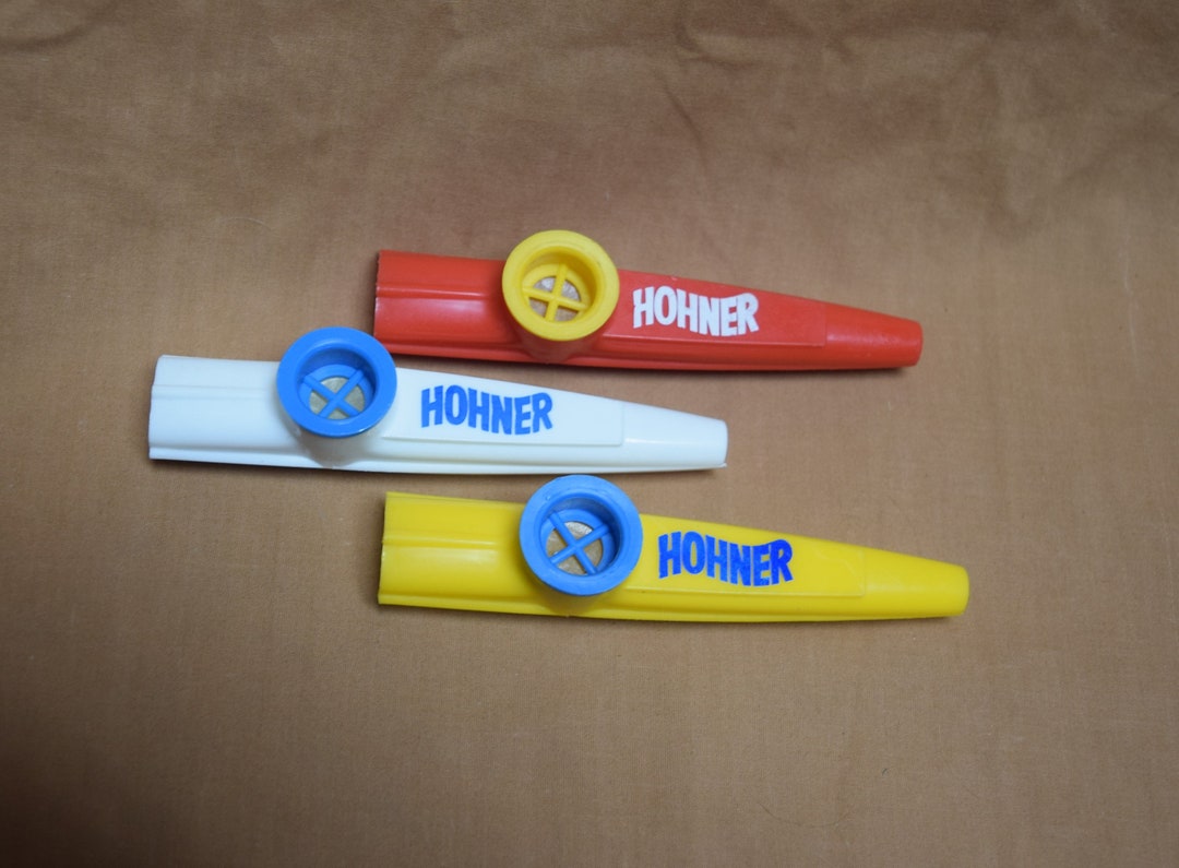 VTG Lot of 3 Plastic Instruments Hohner Kazoos/whistles/music Etsy