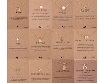 Necklaces With Meanings - Etsy