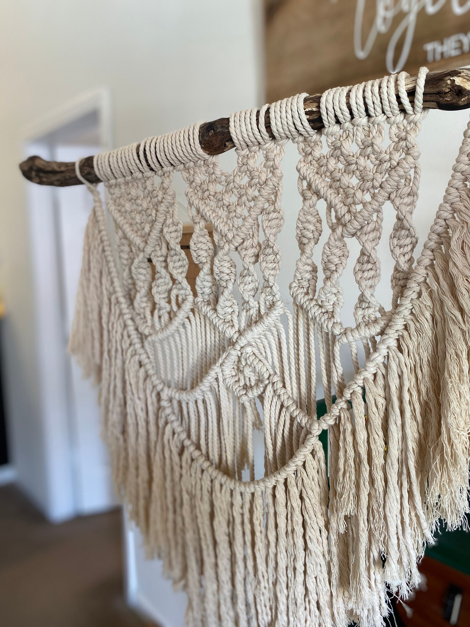 24 Macrame Wall Hanging / Tapestry / Custom Wall Art / Etsy