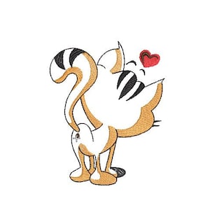 Cat Back Embroidery Design, Pes Embroidery Designs  Pattern collection All format DST,PES,HUS, Baby Lock & Deco Embroidery Machines