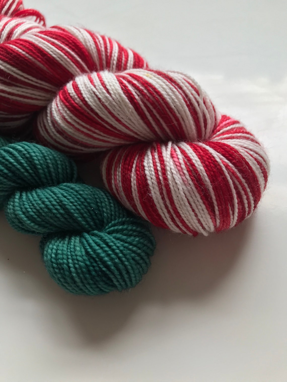 PRE ORDER Self Striping 'candy Cane' Sock Set 100g Etsy UK
