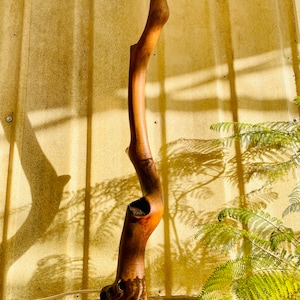 Large Brutalist Olive Lamp